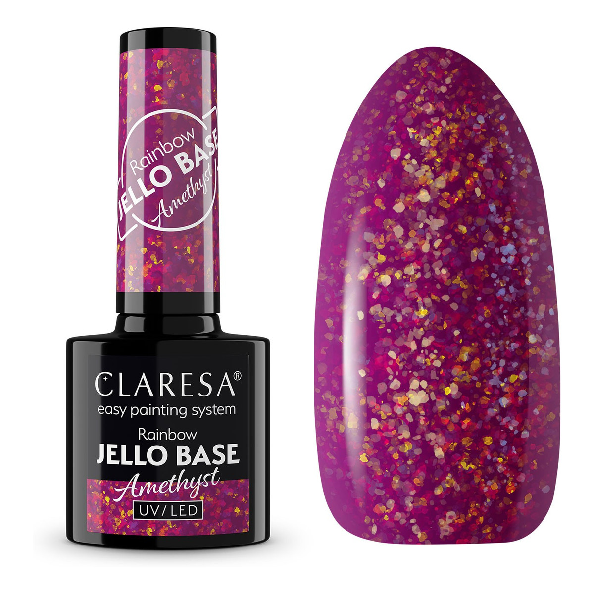 Claresa Rainbow Jello Baza hybrydowa 5g