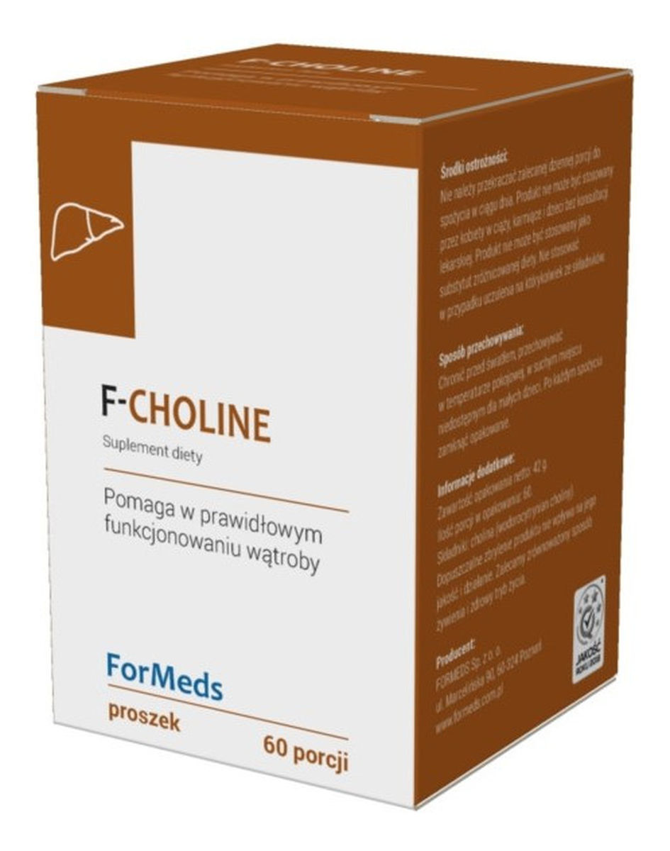 F-choline suplement diety w proszku