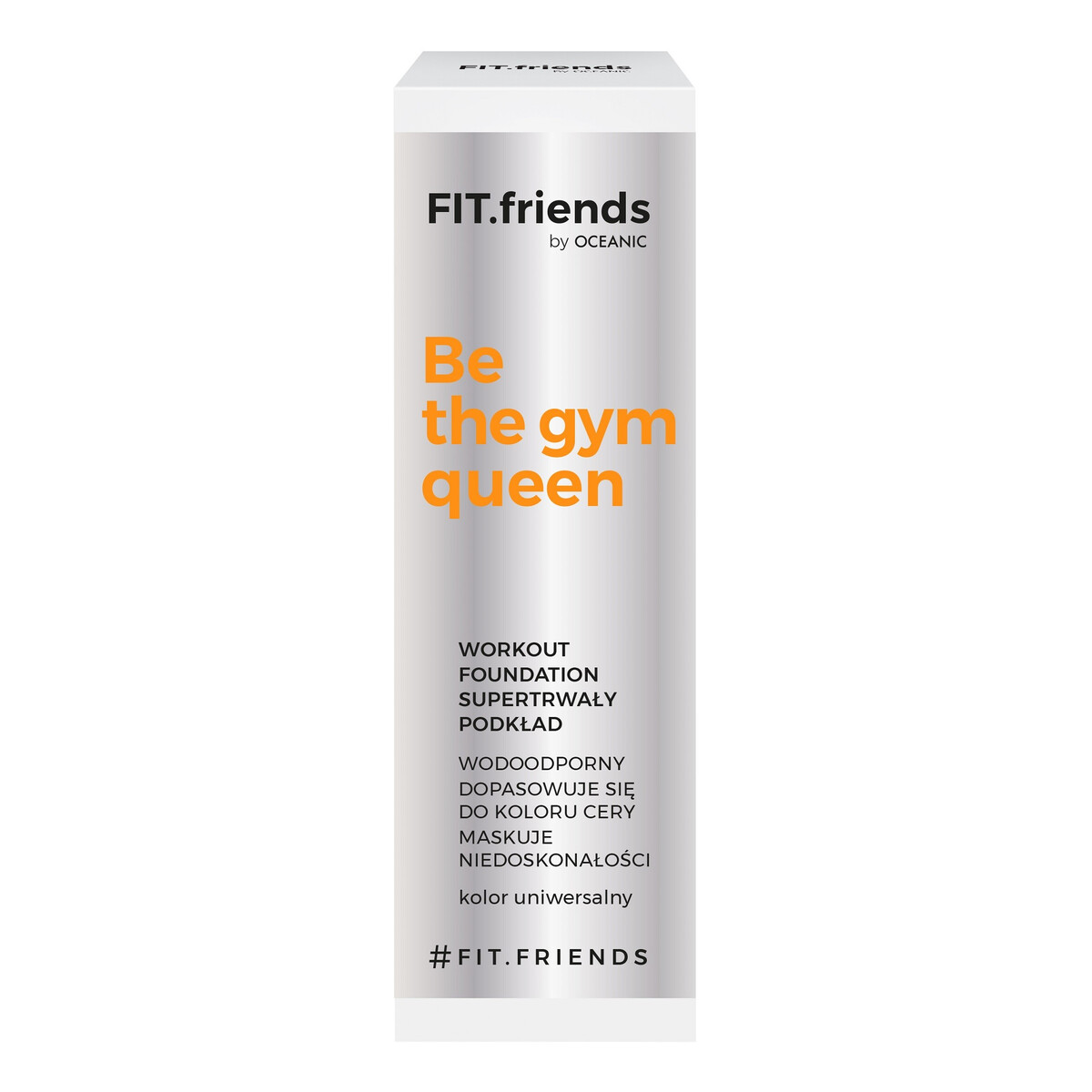 FIT.Friends Be The Gym Queen Supertrwały Podkład do twarzy kolor uniwersalny 30ml