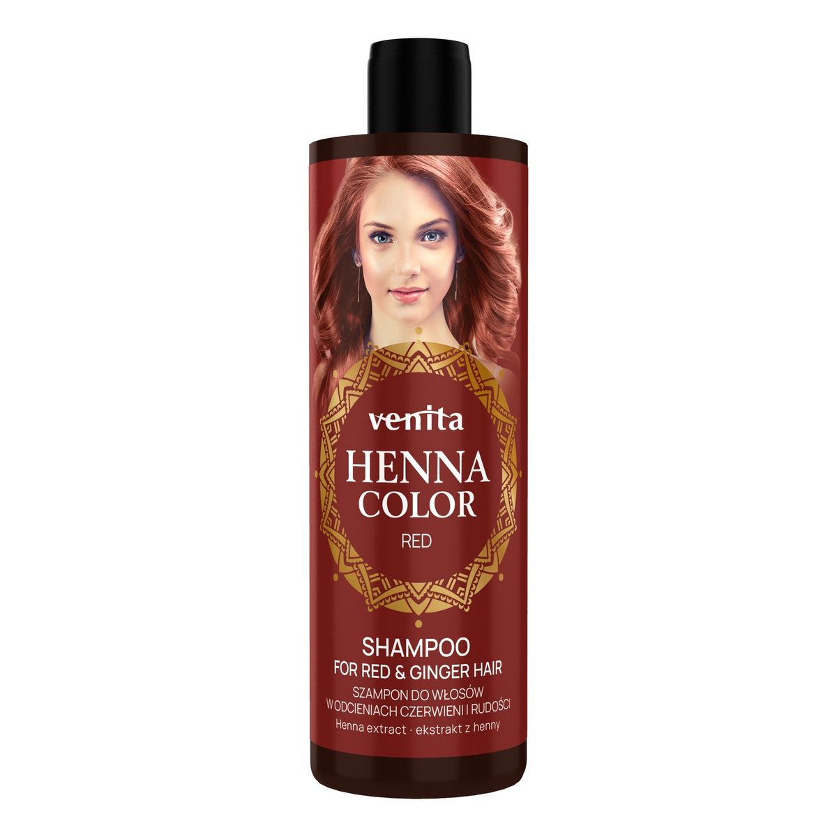 Venita Henna color szampon do włosów w odcieniach czerwonych i rudości-red 300ml