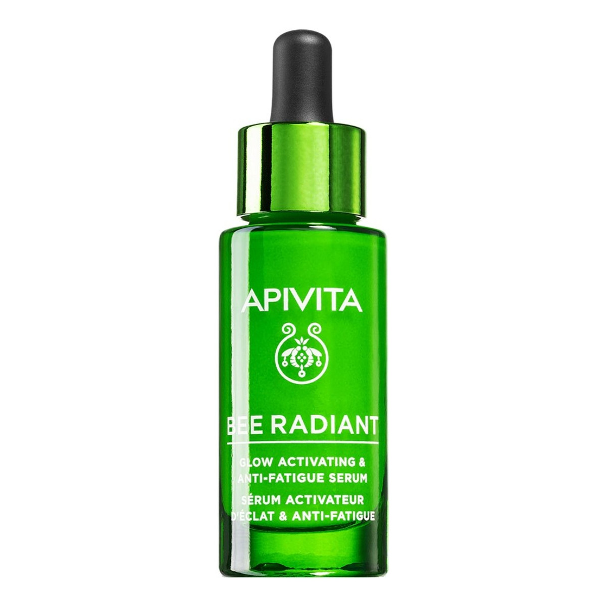 Apivita Bee radiant glow activating anti-fatigue serum rozświetlające i energetyzujące serum do twarzy 30ml