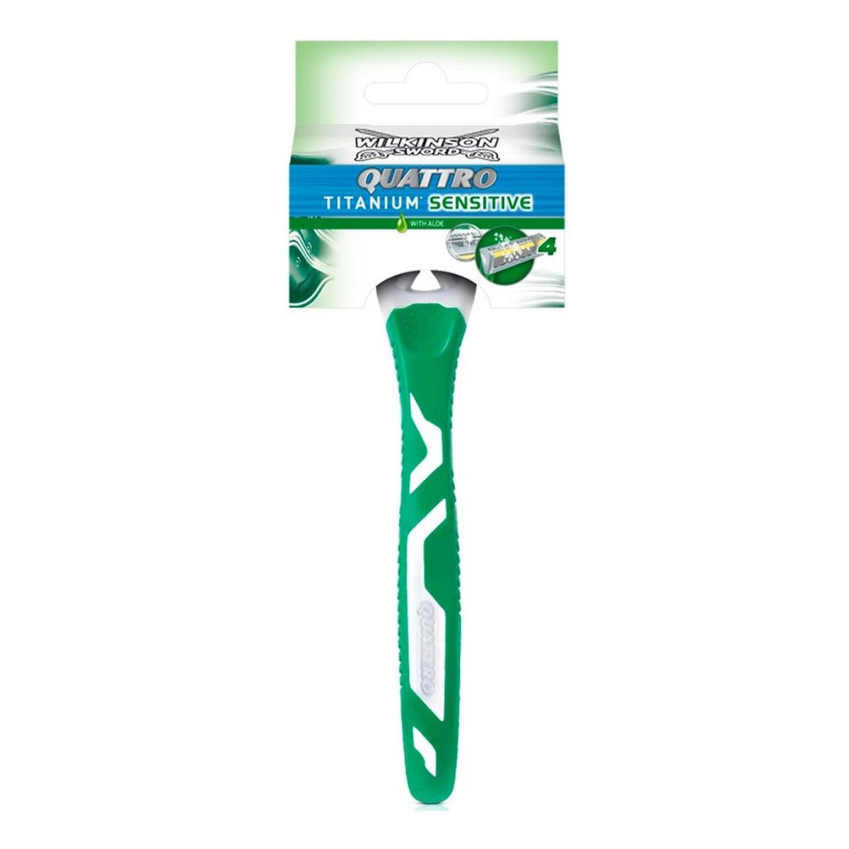 Wilkinson Quattro Maszynki do golenia Titanium Sensitive 12szt