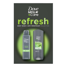 Extra Refresh Zestaw antyperspirant w sprayu + żel pod prysznic