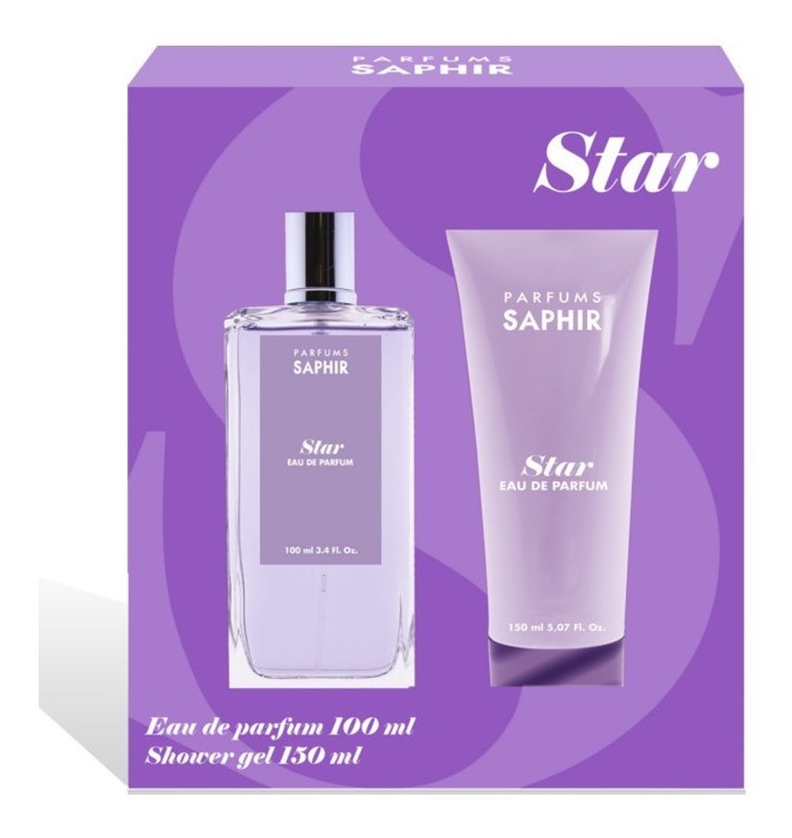 Zestaw woda perfumowana 100ml + żel pod prysznic 150ml