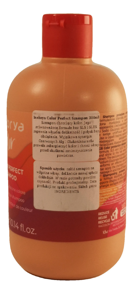 Color perfect shampoo szampon do włosów farbowanych