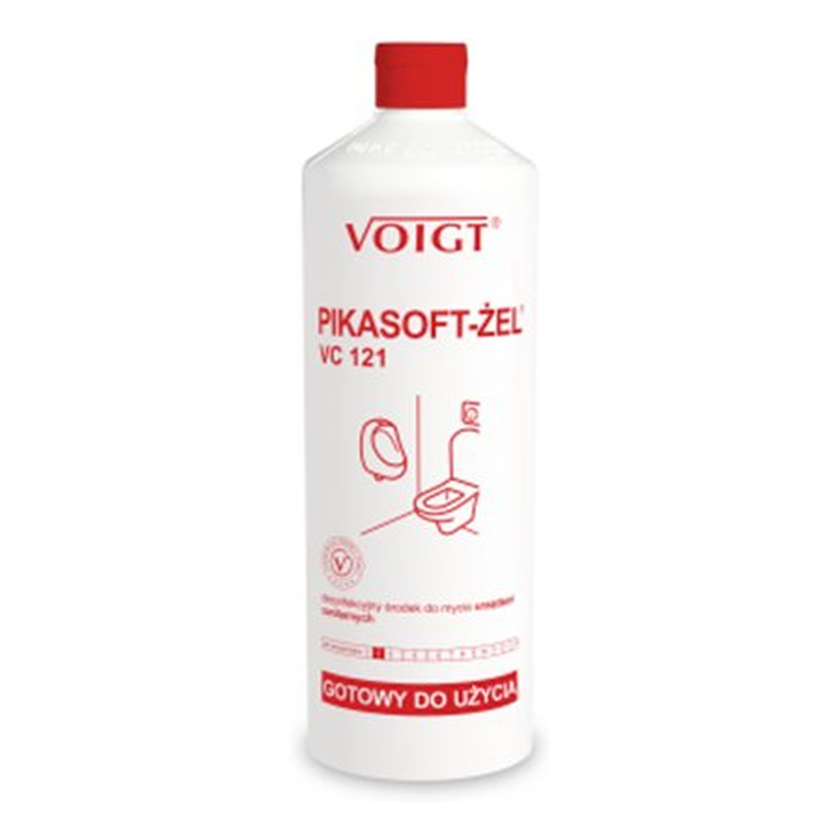 Voigt Pikasoft antybakteryjny żel do czyszczenia urządzeń sanitarnych 1000ml