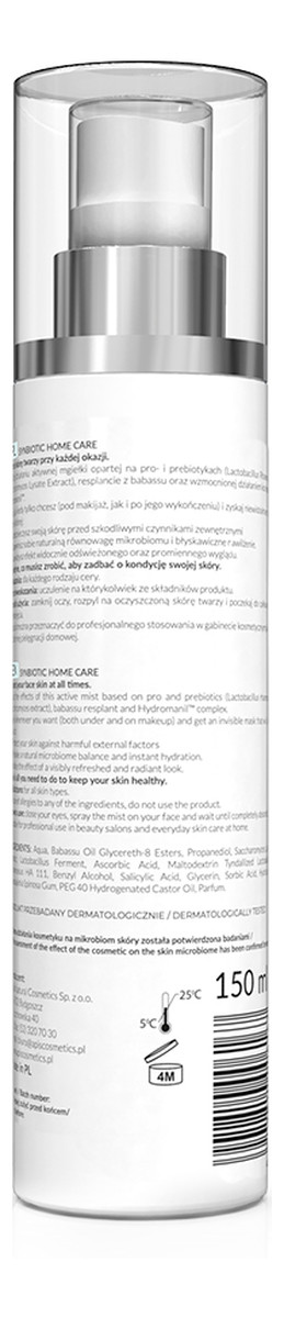 Mgiełka do twarzy z probiotykami i prebiotykami