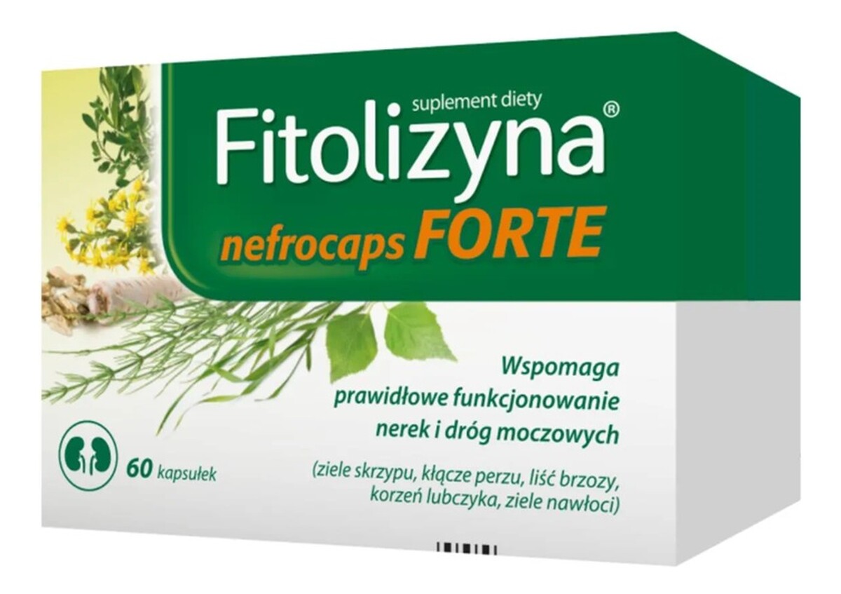Nefrocaps forte suplement diety 60 kapsułek