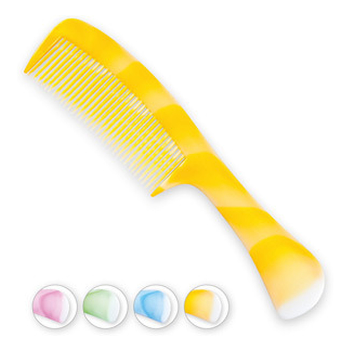 Top Choice Grzebień do włosów Colour mix kolorów (60410)