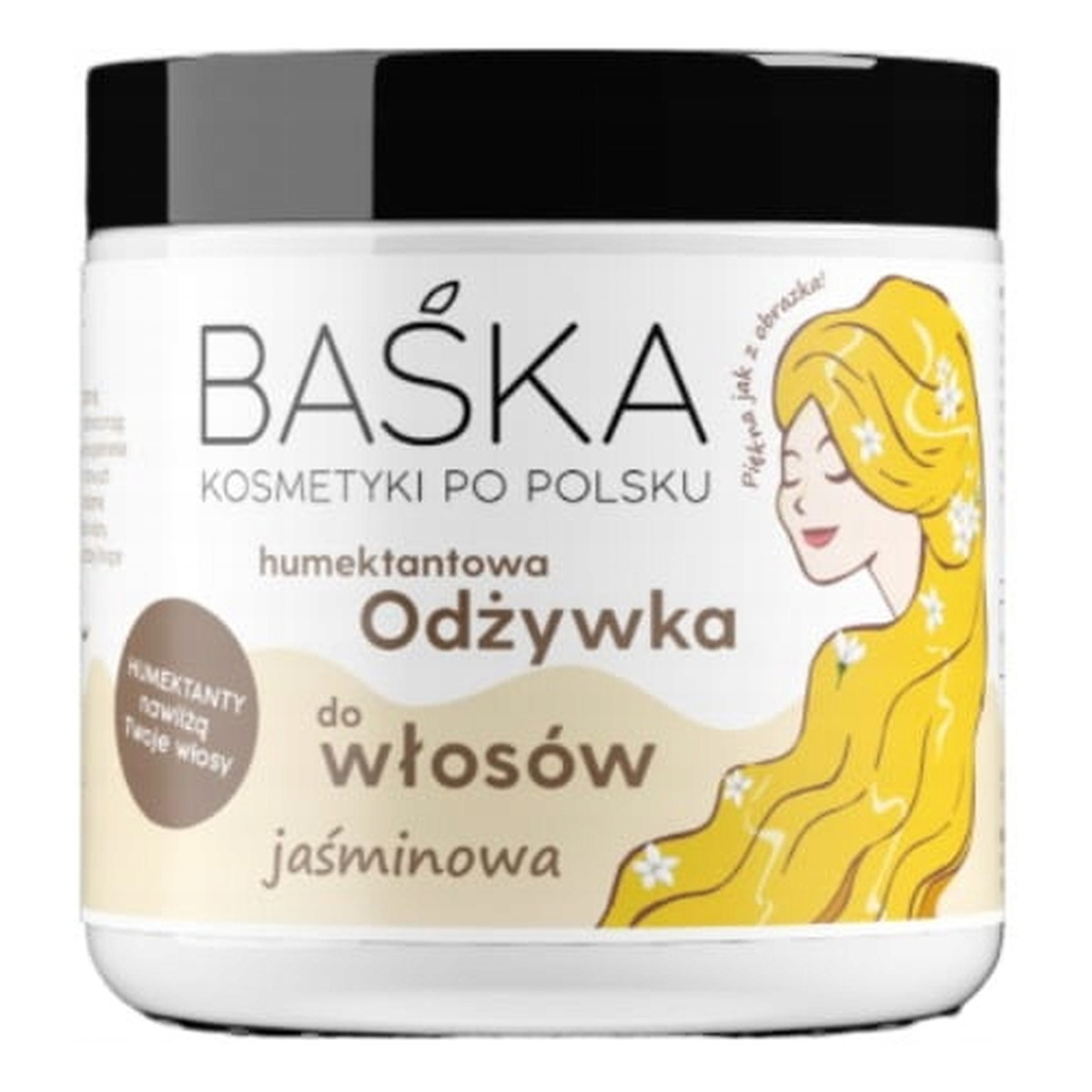 Baśka Humektantowa odżywka do włosów Jaśminowa 250ml