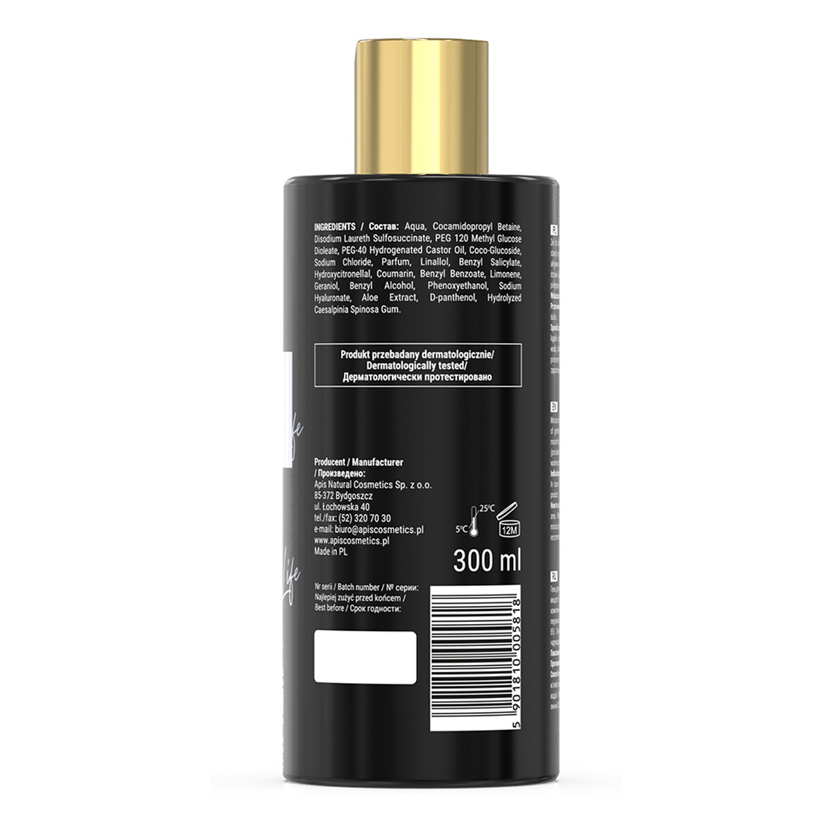 Apis Good Life nawilżający Żel do mycia ciała 300ml