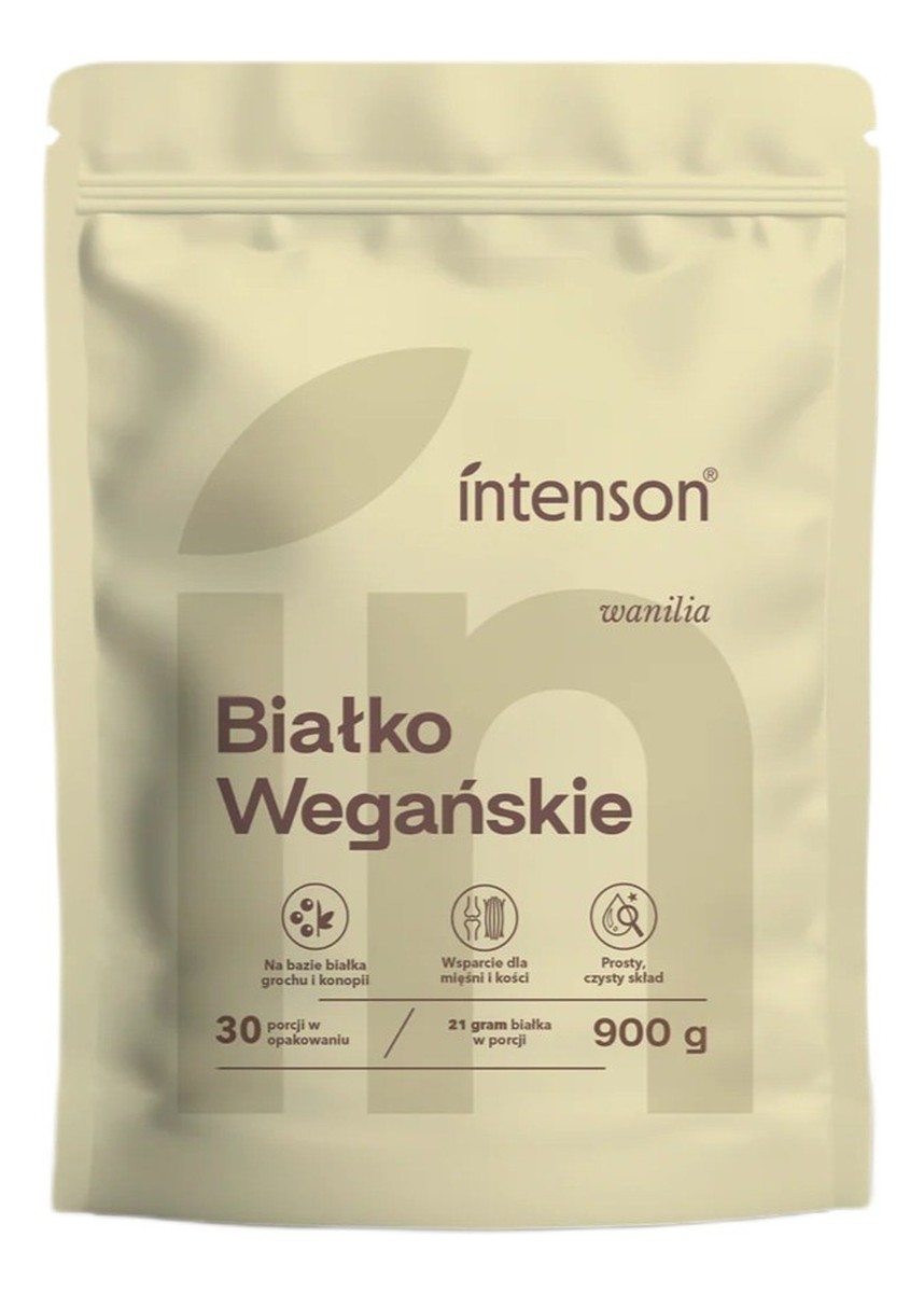 Białko wegańskie suplement diety wanilia
