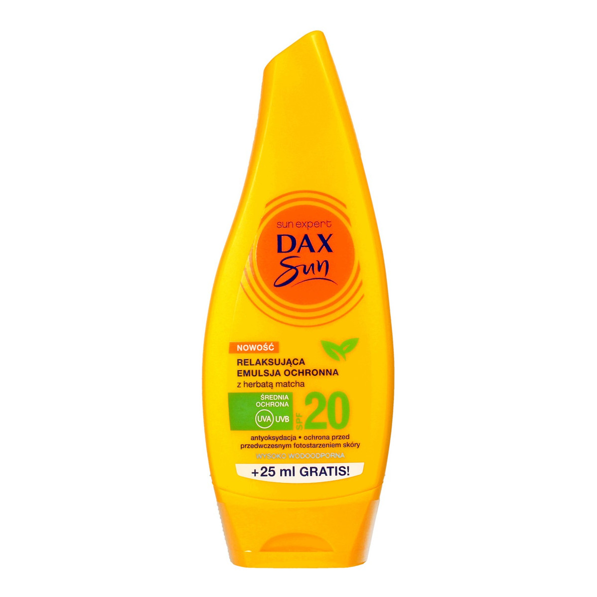 Dax Sun Relaksująca Emulsja Ochronna Z Herbatą Matcha SPF20 175ml