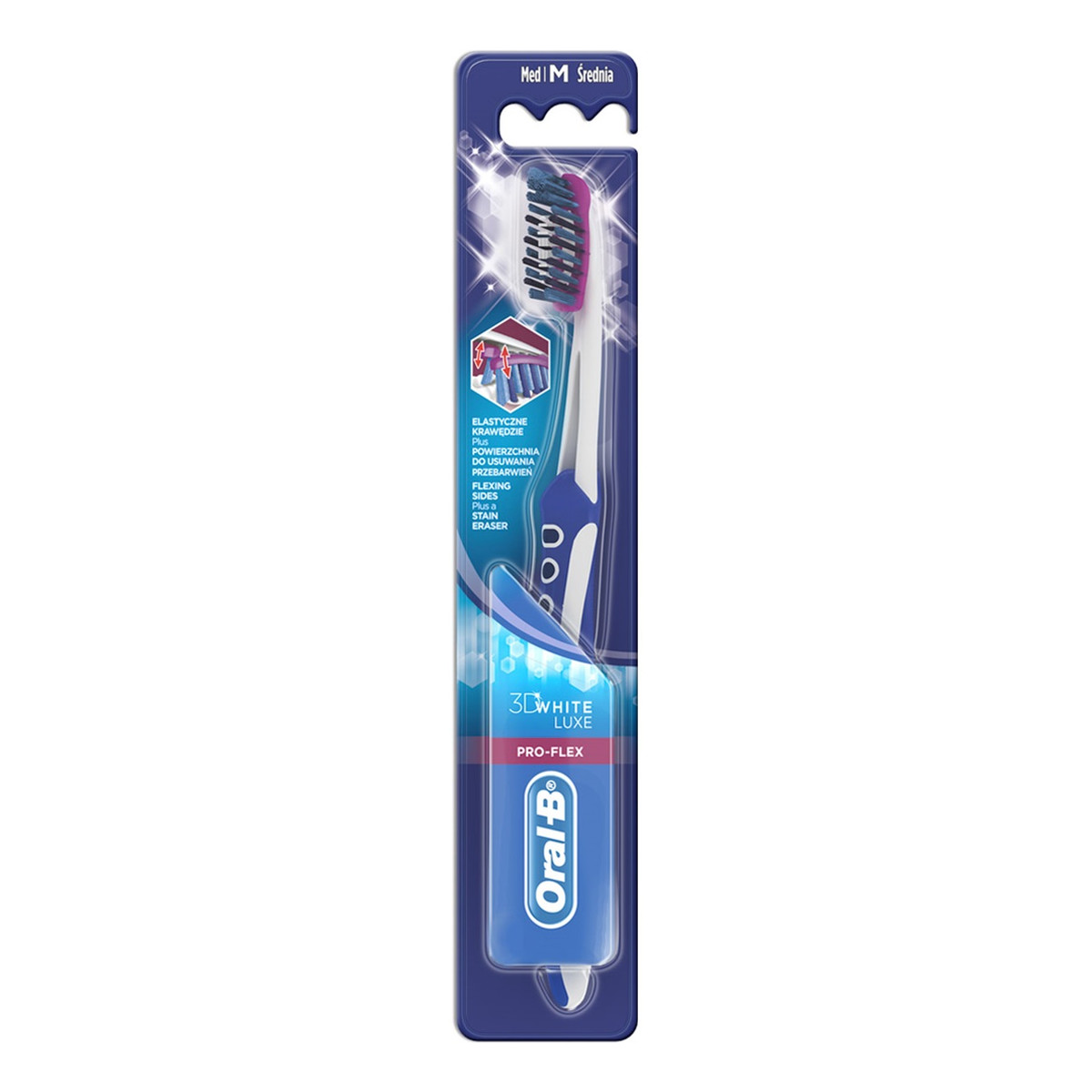 Oral-B Pro-Flex 3D White Luxe Medium Szczoteczka Do Zębów