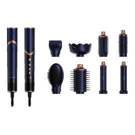 Multistyler airstyle suszarko-lokówka 8w1 do włosów granatowo-miedziana lvhs001bl