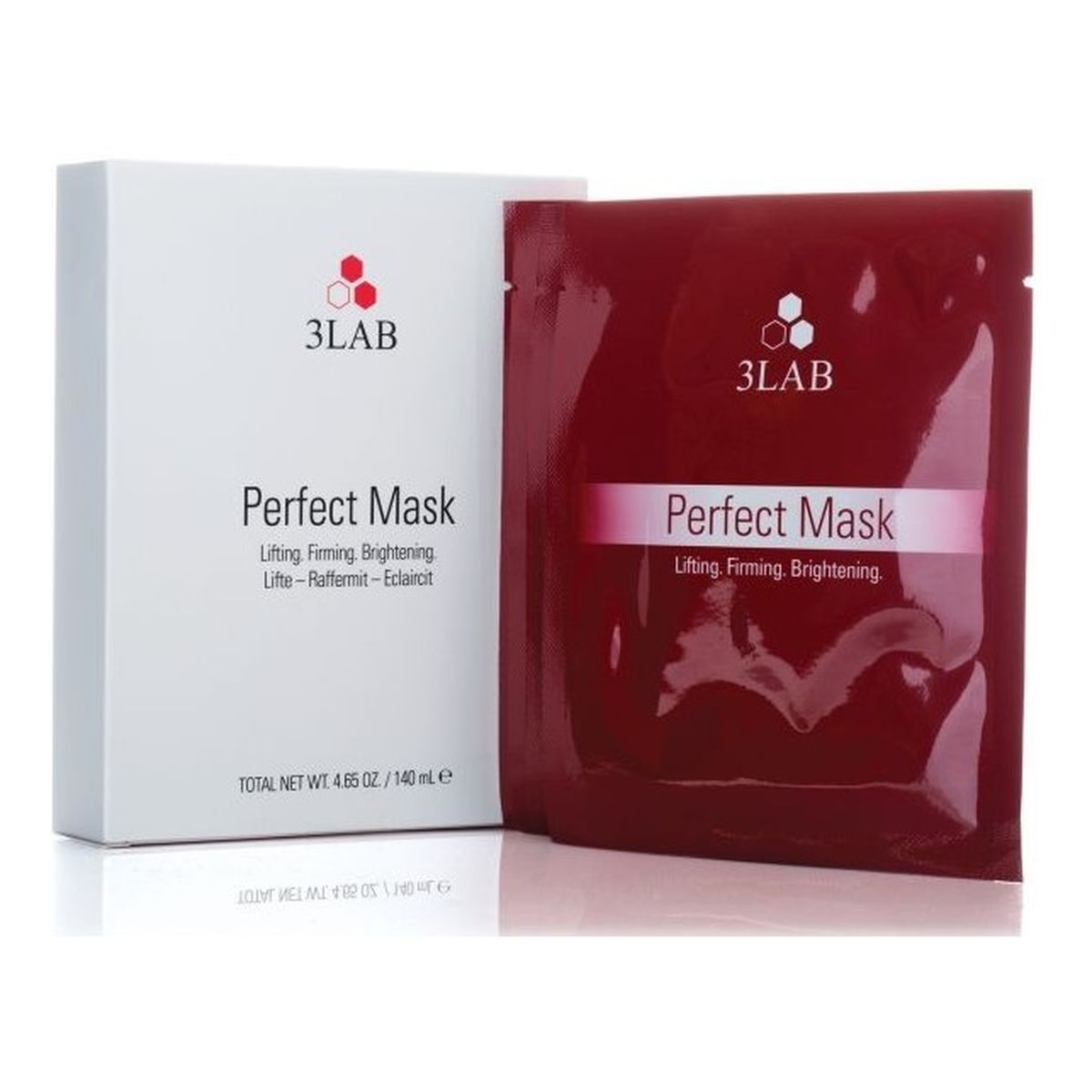 3Lab Perfect Przeciwzmarszczkowa maska do twarzy w płachcie 140ml