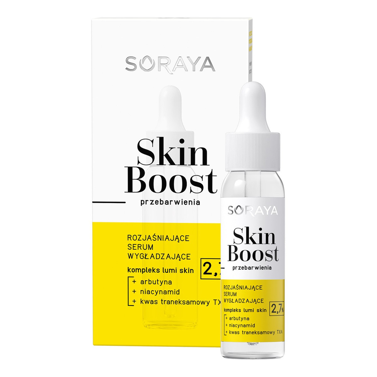 Soraya Skin boost rozjaśniające serum wygładzające-przebarwienia 30ml