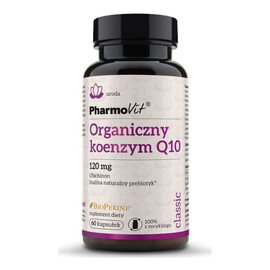 Organiczny koenzym Q10 suplement diety 60 kapsułek