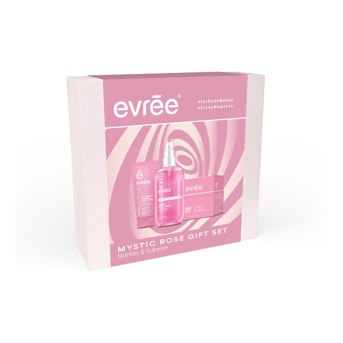 Evree Zestaw pielęgnacyjny Mystic Rose 75ml
