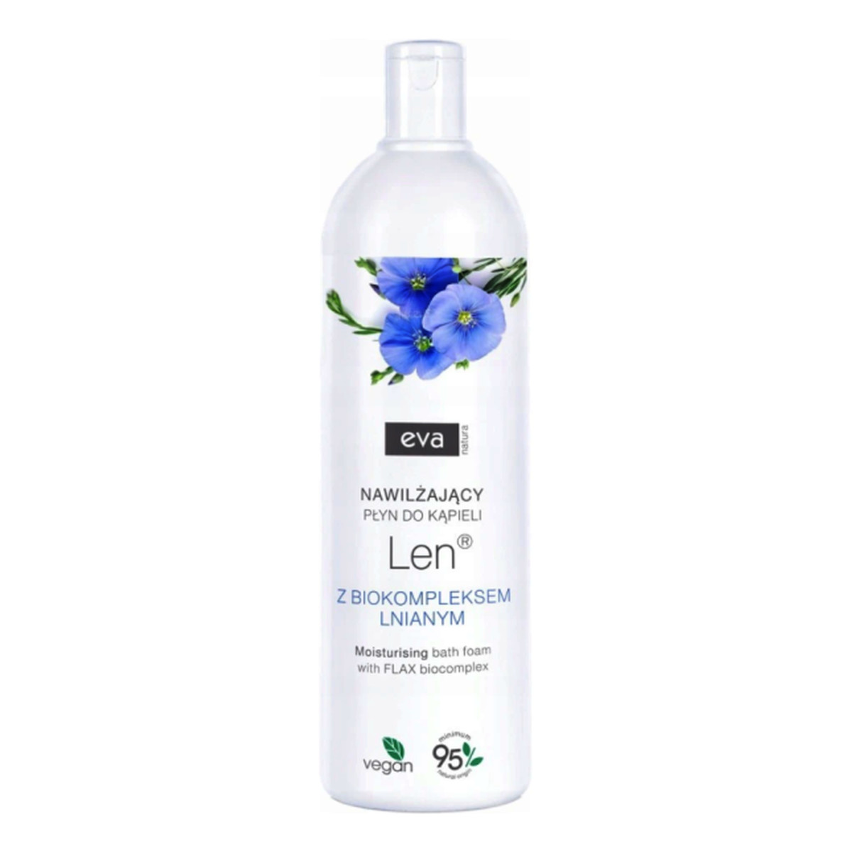 Eva Natura Płyn do kąpieli nawilżający z biokompleksem lnianym 750ml