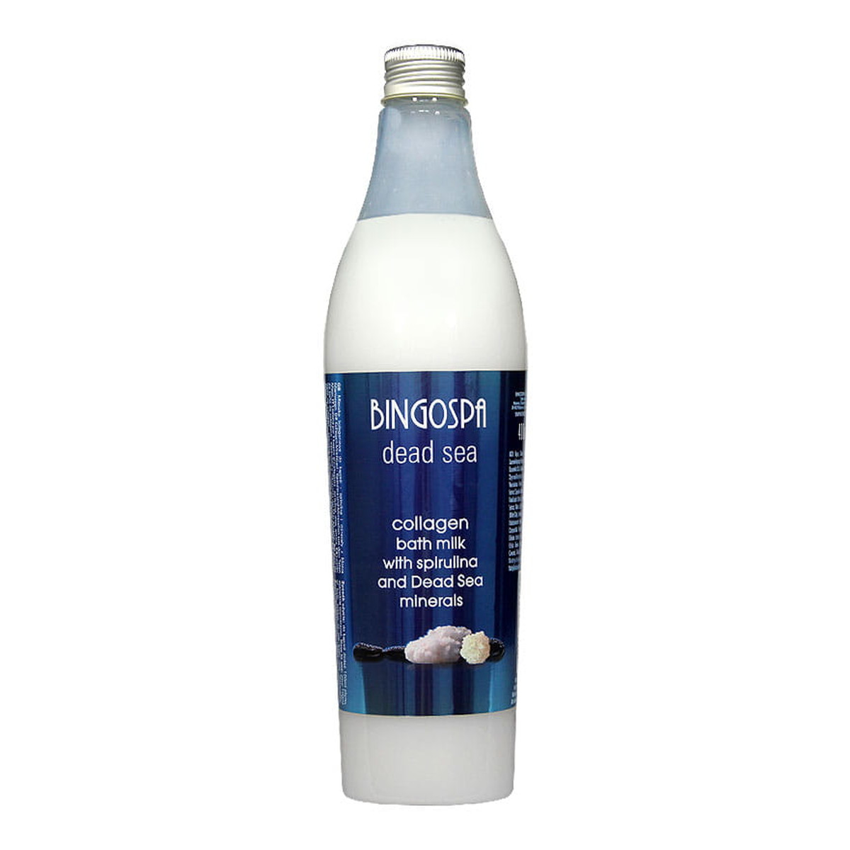 BINGOSPA Mleczko kolagenowe spirulina i minerały z morza martwego 400ml