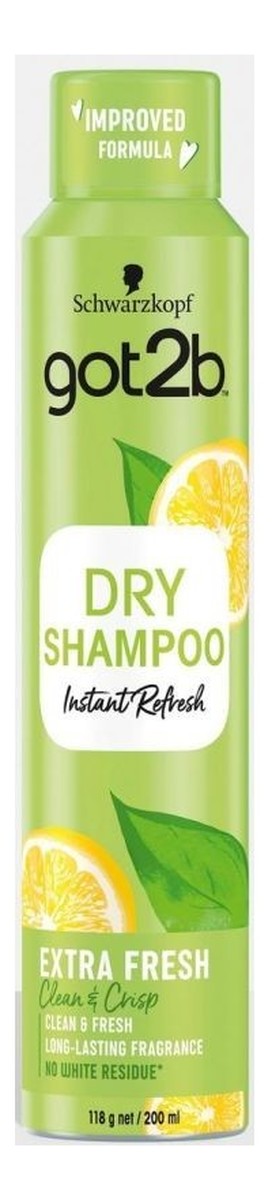 suchy szampon do włosów Extra Fresh