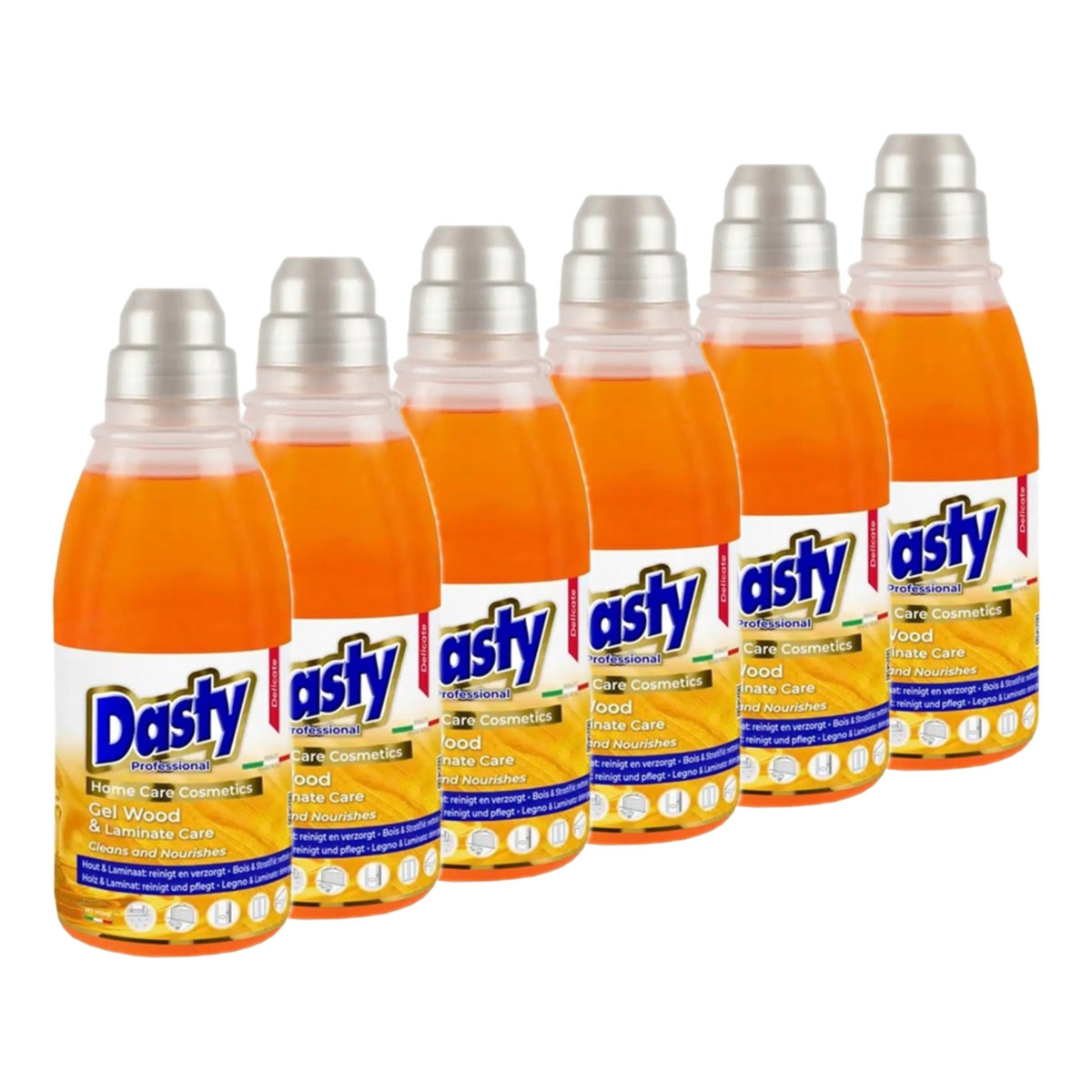 Dasty Floor Cleaner Gel Wood Płyn do podłóg drewnianych 6x700ml