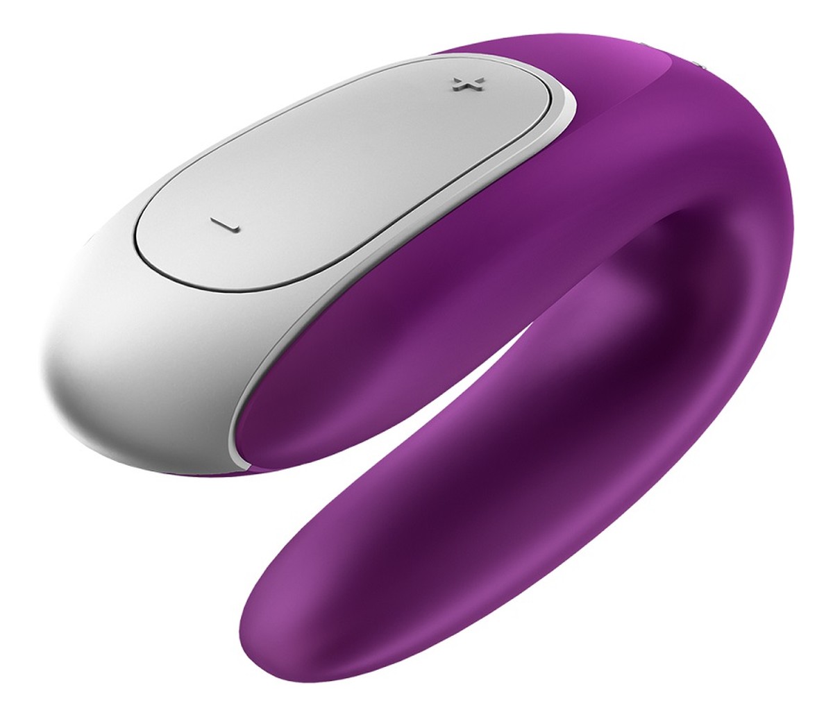 Double fun partner vibrator wibrator dla par sterowany aplikacją violet