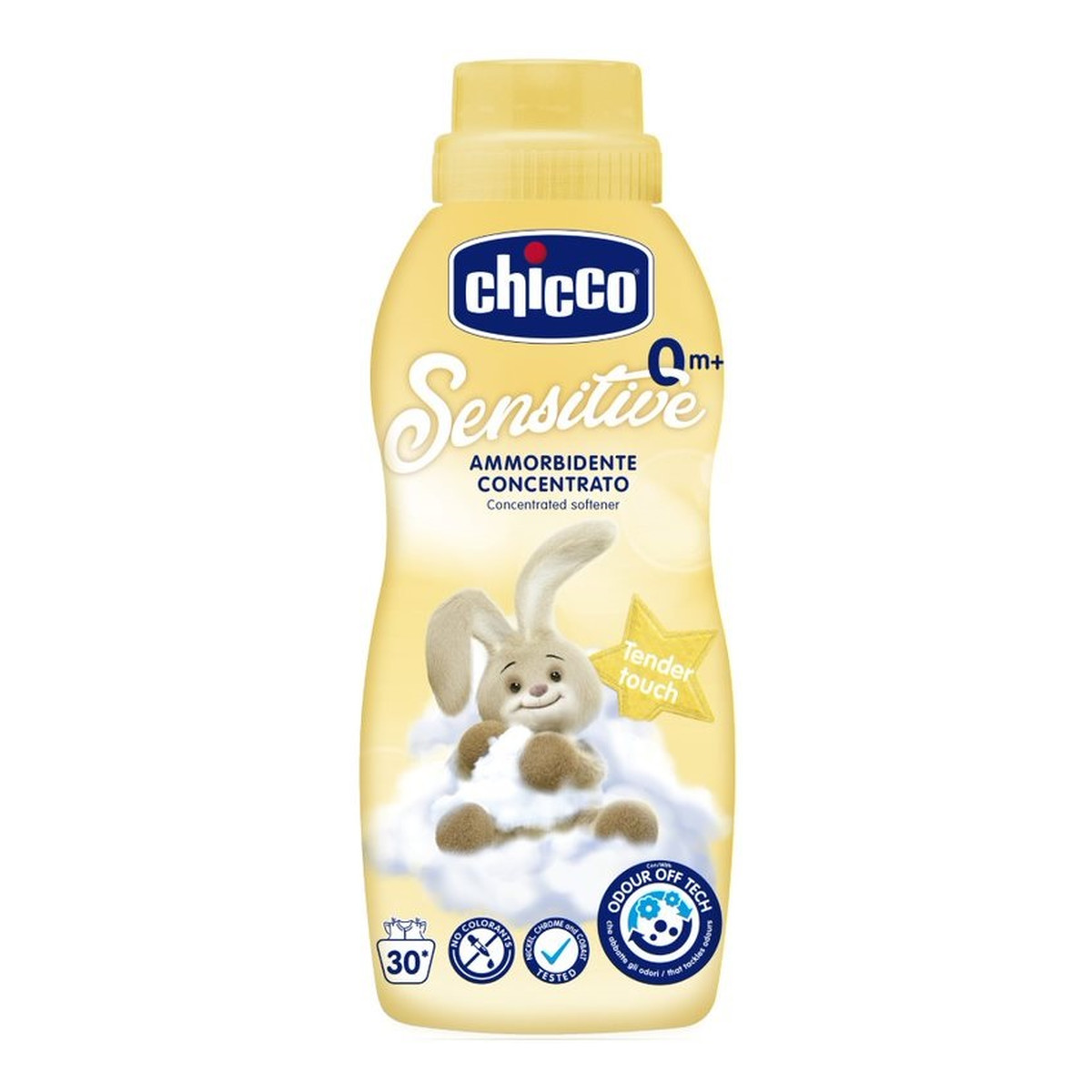 Chicco Sensitive Płyn do zmiękczania i płukania odzieży dziecięcej 0m+ Tender Touch 750ml