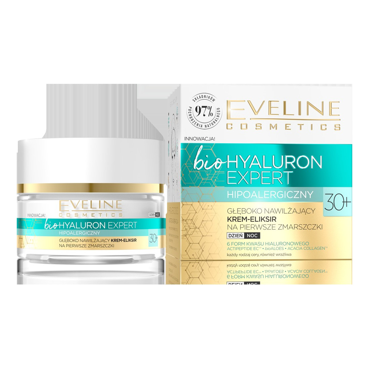Eveline Bio Hyaluron Expert Krem koncentrat 30+ 50ml