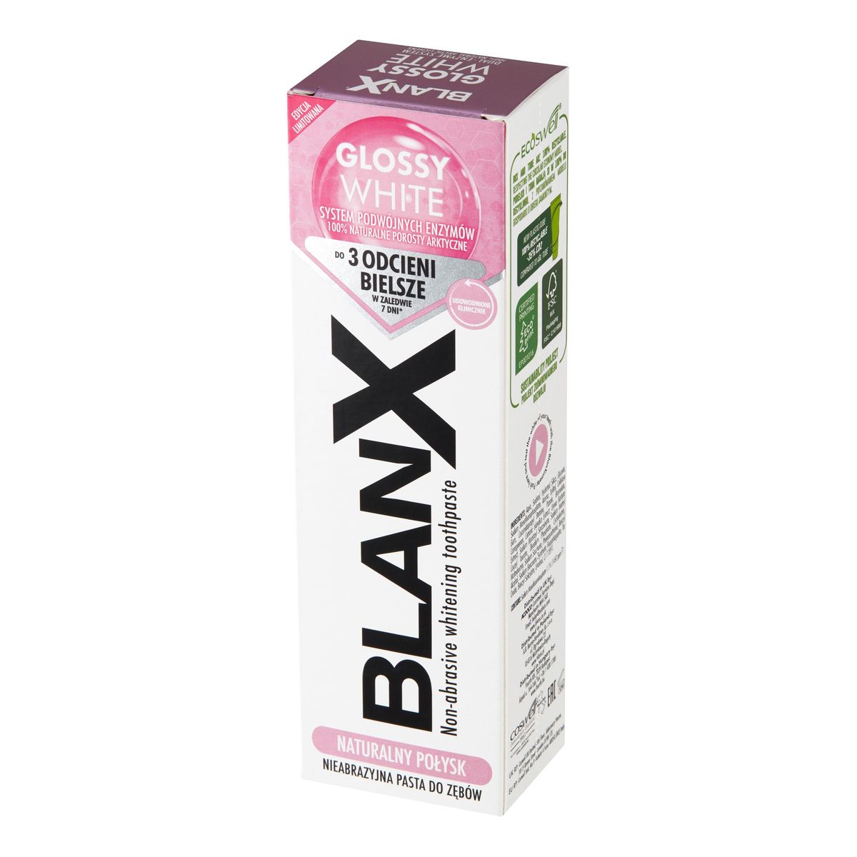 BlanX Glossy white pasta 75ml