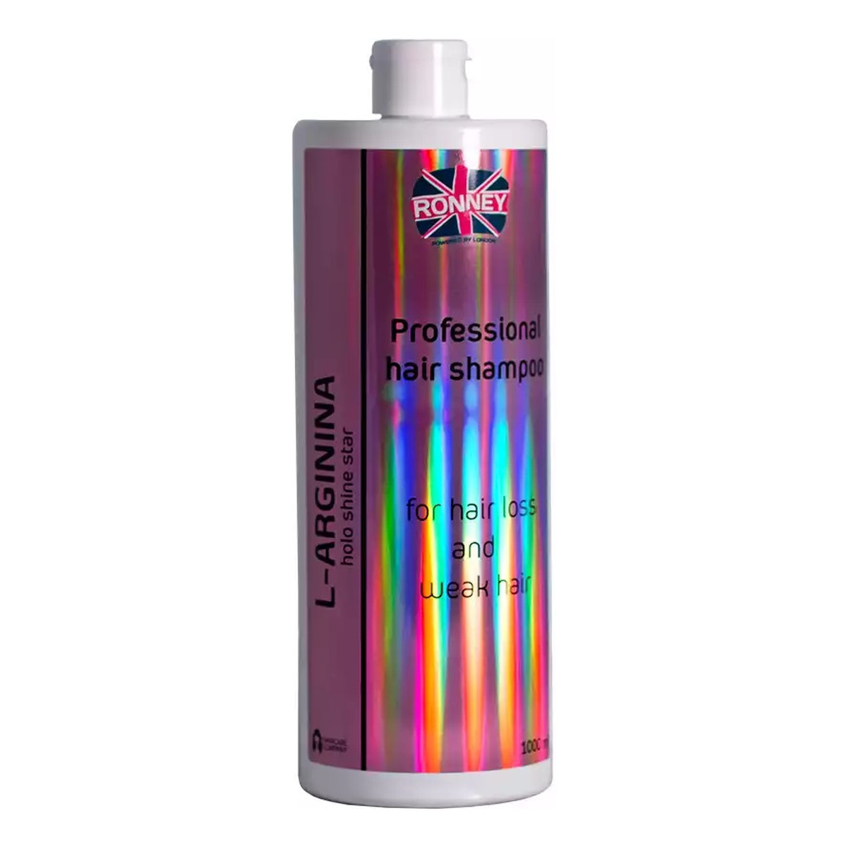 Ronney L-arginina holo shine star professional hair shampoo szampon do włosów wypadających 1000ml