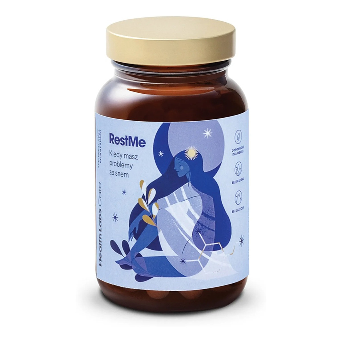 HealthLabs Restme suplement diety 60 kapsułek