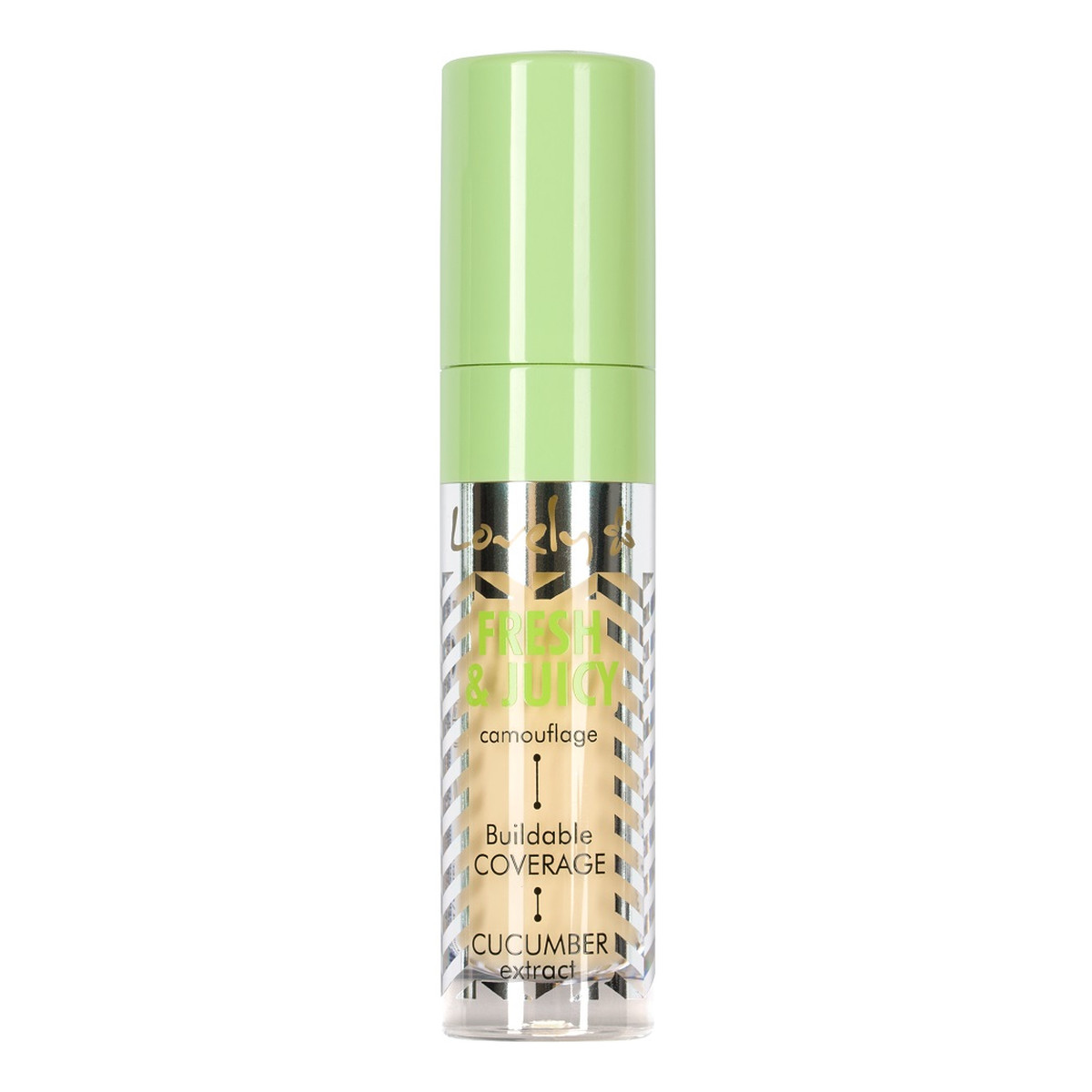 Lovely Fresh & Juicy Concealer Rozświetlający korektor do twarzy z ekstraktem z ogórka 4g