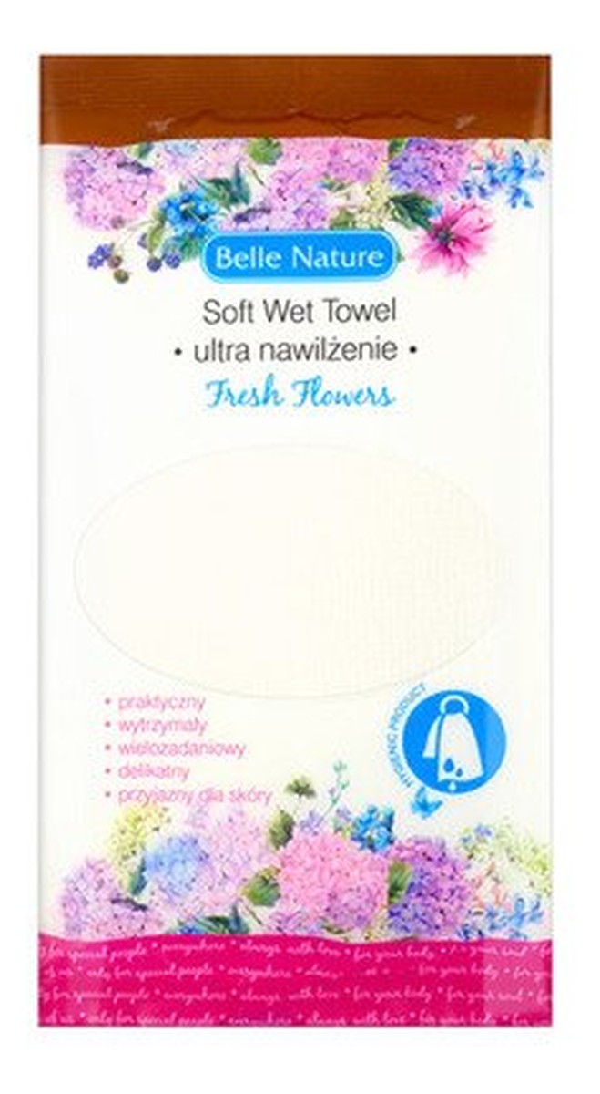 Mokry ręcznik z mikrofibry Fresh Flowers