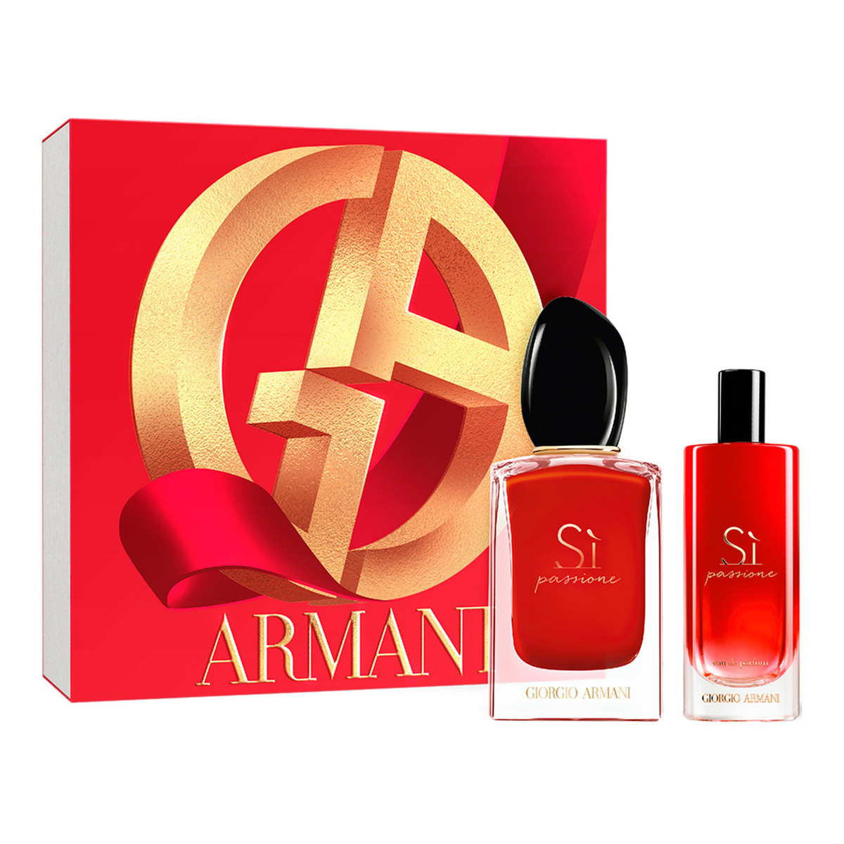 Giorgio Armani Si Passione Zestaw woda perfumowana spray 50ml + woda perfumowana spray 15ml