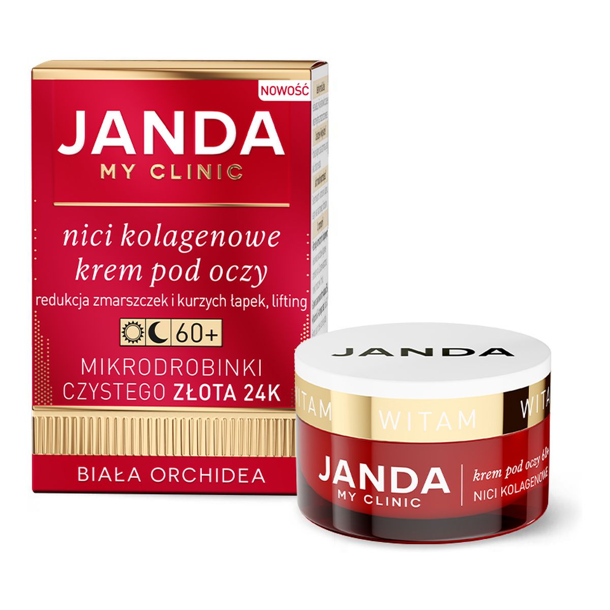 Janda Nici kolagenowe Krem pod oczy 60+ 15ml