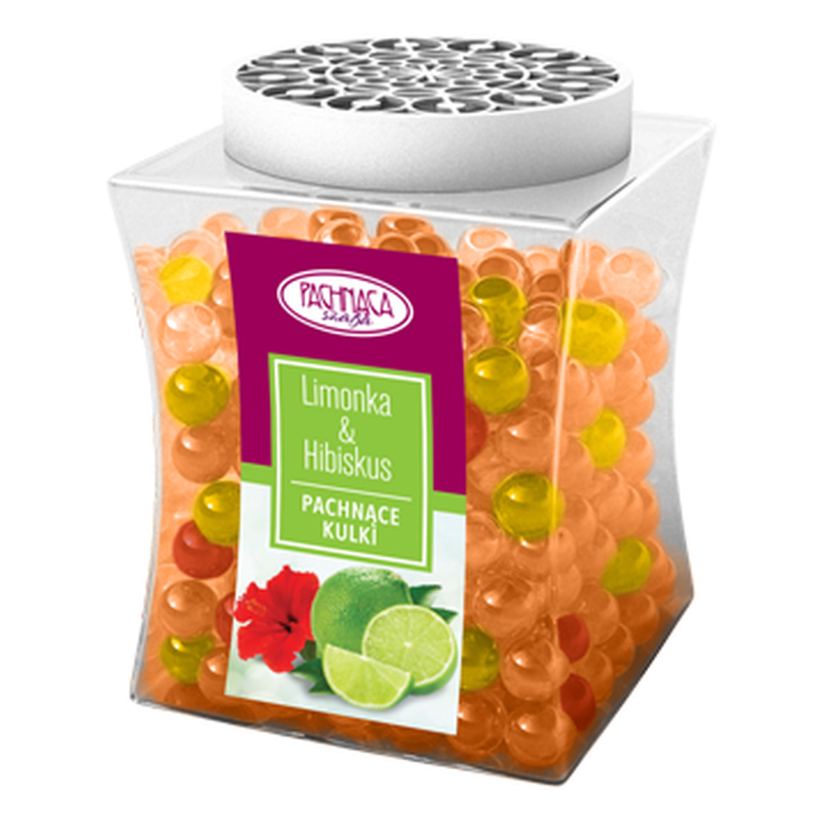 Pachnąca Szafa Limonka i Hibiskus Pachnące Kulki 200g
