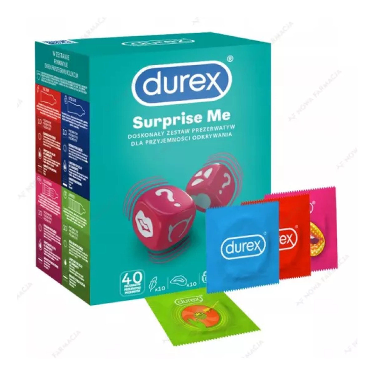Durex Suprise Me mix 40szt