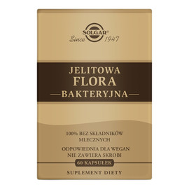 Jelitowa flora bakteryjna suplement diety 60 kapsułek