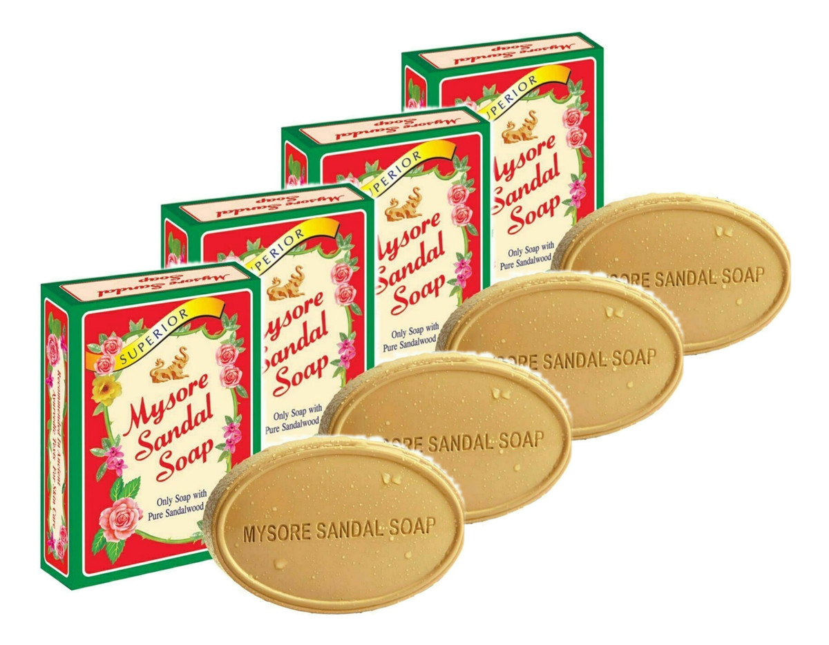 Mydło sandałowe Ajurwedyjskie 4x75g