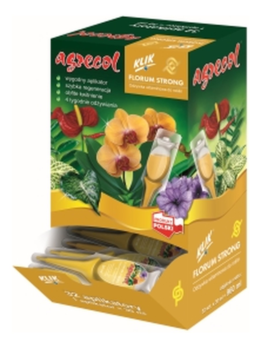 FLORUM STRONG WITAMINOWA ODŻYWKA DO ROŚLIN 1 sztuka