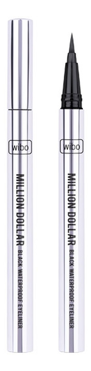 Million Dollar Czarny wodoodporny eyeliner do powiek