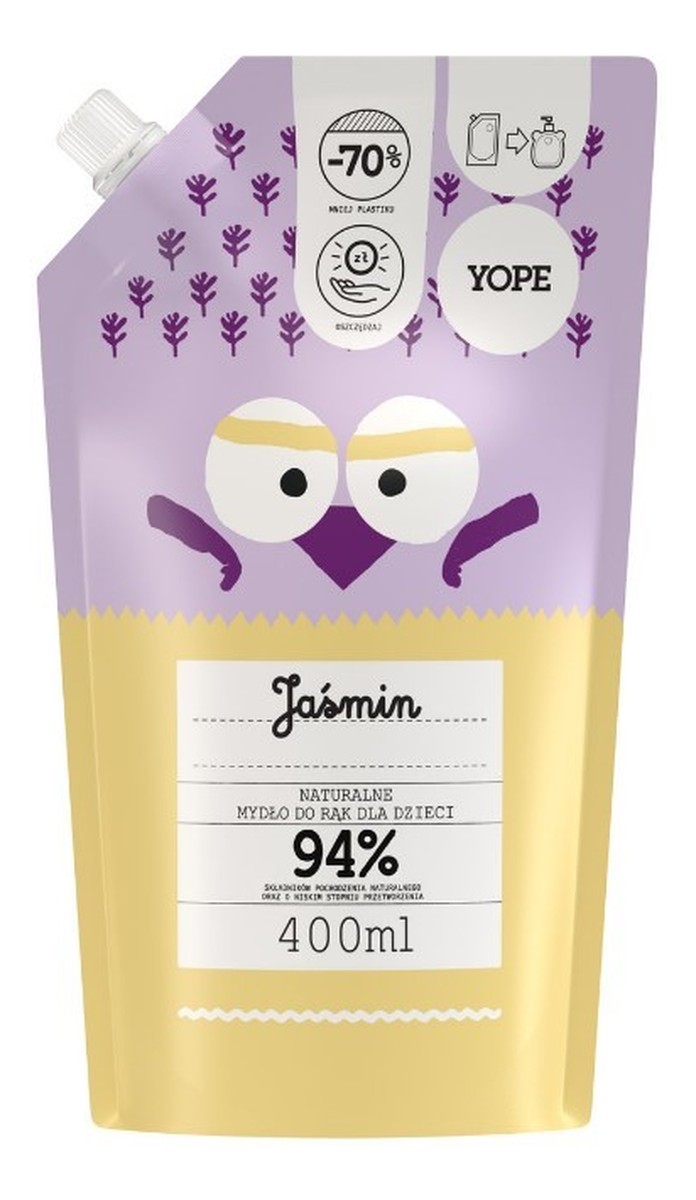 mydło do rąk dla dzieci Jaśmin zapas refill