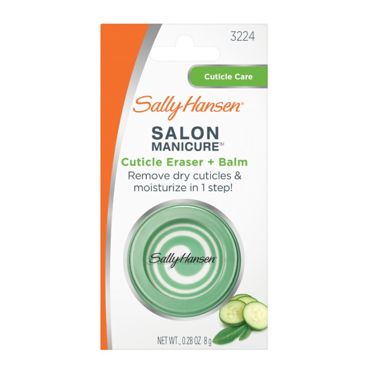 Sally Hansen Complete Salon Manicure preparat do usuwania suchych skórek i balsam odżywczy 2w1 8g