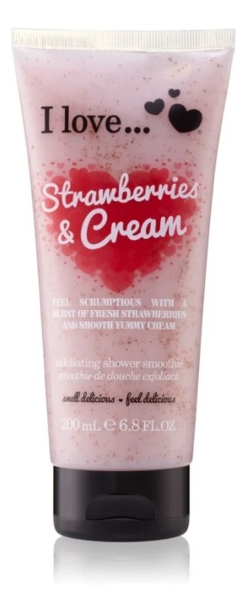 Exfoliating shower smoothie peeling do ciała strawberries & cream