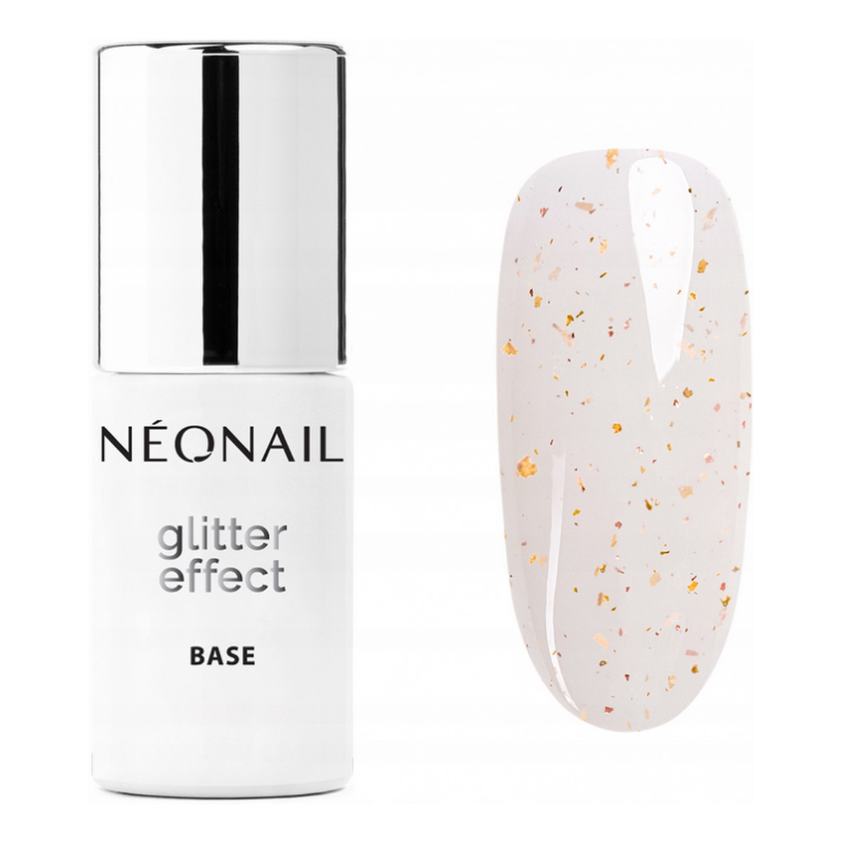 NeoNail Glitter Effect Baza hybrydowa 7ml