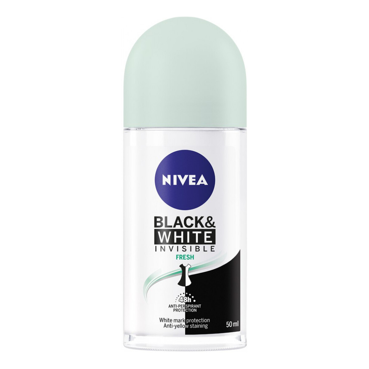 Nivea Invisible Black & White Antyperspirant w kulce dla kobiet 50ml