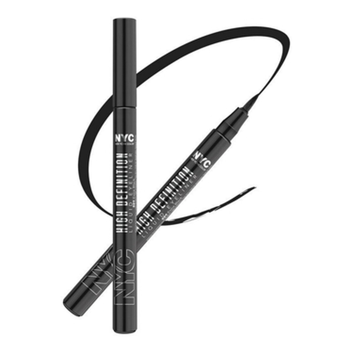 NYC New York Colour High Definition Liquid Eyeliner Eyeliner Do Oczu