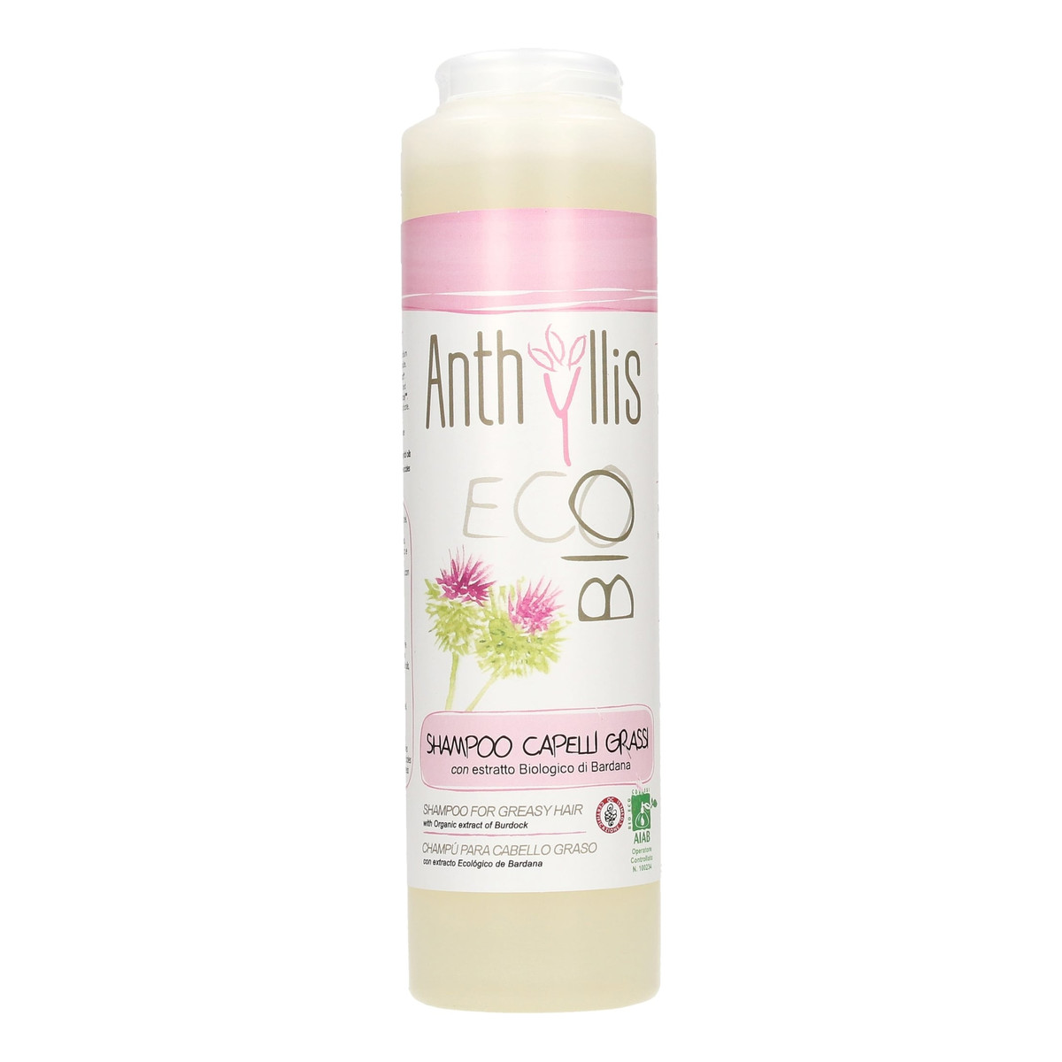 Anthyllis Eco szampon do mycia włosów tłustych z wyciągiem z łopianu 250ml